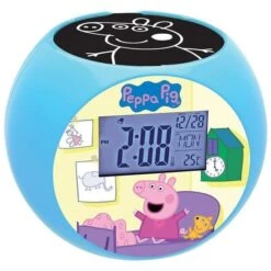 LEXIBOOK - PEPPA PIG - Radio Réveil Enfant Avec Projections D'Images