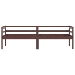 Lit Banquette Marron Foncé Bois De Pin Massif 90x200 Cm -Lexibook Magasin lit banquette marron fonce bois de pin massif 90x200 cm 3666722222440 1136511