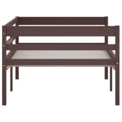 Lit Banquette Marron Foncé Bois De Pin Massif 90x200 Cm -Lexibook Magasin lit banquette marron fonce bois de pin massif 90x200 cm 3666722222440 1136512