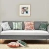 Lit Banquette Tissu Lin Gris Clair Boni 90 -Lexibook Magasin lit banquette tissu lin gris clair boni 90 3557630028951 206348