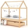 Lit Cabane Enfant Avec Tiroir Bois De Pin Massif 70x140 Cm -Lexibook Magasin lit cabane enfant avec tiroir bois de pin massif 70x140 cm 3666722345392 956741