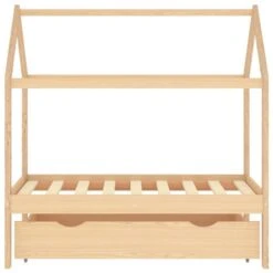 Lit Cabane Enfant Avec Tiroir Bois De Pin Massif 70x140 Cm -Lexibook Magasin lit cabane enfant avec tiroir bois de pin massif 70x140 cm 3666722345392 956743