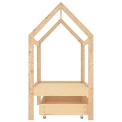 Lit Cabane Enfant Avec Tiroir Bois De Pin Massif 70x140 Cm -Lexibook Magasin lit cabane enfant avec tiroir bois de pin massif 70x140 cm 3666722345392 956744