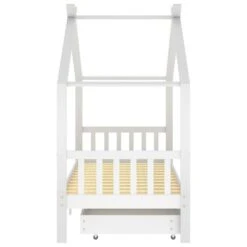 Lit Cabane Enfant Avec Tiroirs Blanc Pin Massif 90x200 Cm 2 -Lexibook Magasin lit cabane enfant avec tiroirs blanc pin massif 90x200 cm 2 3666722309615 997597