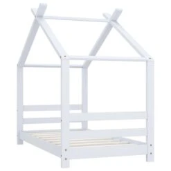 Lit Cabane Enfant Blanc Bois De Pin Massif 70x140 Cm 2 -Lexibook Magasin lit cabane enfant blanc bois de pin massif 70x140 cm 2 3666722446549 791420