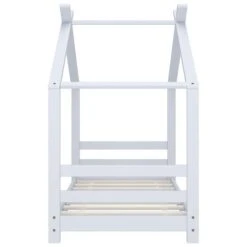 Lit Cabane Enfant Blanc Bois De Pin Massif 70x140 Cm 2 -Lexibook Magasin lit cabane enfant blanc bois de pin massif 70x140 cm 2 3666722446549 791421