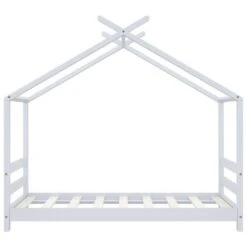 Lit Cabane Enfant Blanc Bois De Pin Massif 70x140 Cm 2 -Lexibook Magasin lit cabane enfant blanc bois de pin massif 70x140 cm 2 3666722446549 791422