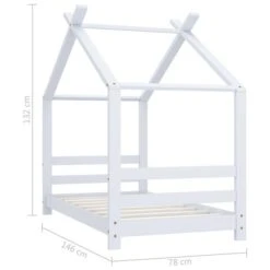 Lit Cabane Enfant Blanc Bois De Pin Massif 70x140 Cm 2 -Lexibook Magasin lit cabane enfant blanc bois de pin massif 70x140 cm 2 3666722446549 791425