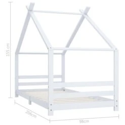 Lit Cabane Enfant Blanc Bois De Pin Massif 90x200 Cm -Lexibook Magasin lit cabane enfant blanc bois de pin massif 90x200 cm 3666722446525 791439