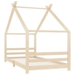 Lit Cabane Enfant Bois De Pin Massif 90 X 200 Cm -Lexibook Magasin lit cabane enfant bois de pin massif 90 x 200 cm 3666722446556 791413