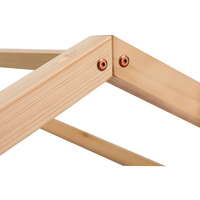 Lit Cabane Pin Massif Blanc Idylle 90x190 Cm 6 Lit Cabane Pin Massif Blanc Idylle 90x190 Cm – Image 4