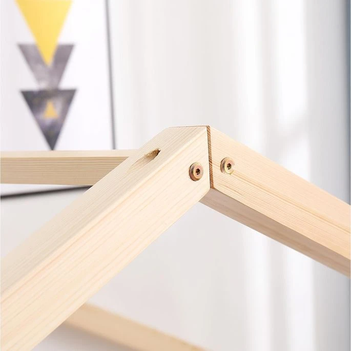 Lit Cabane Pin Massif Blanc Idylle 90x190 Cm 11 Lit Cabane Pin Massif Blanc Idylle 90x190 Cm – Image 9