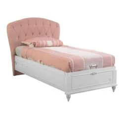 Lit Coffre Enfant Avec Tête En Tissu Rose Romantika 100x200 Cm -Lexibook Magasin lit coffre enfant avec tete en tissu rose romantika 100x200 cm 8681875091670 1519120