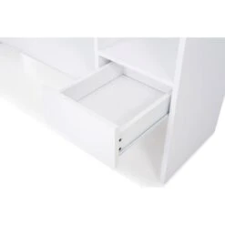 Lit Combiné 90 X 190 Cm 1 Couchage Blanc Uni - COMBI -Lexibook Magasin lit combine 90 x 190 cm 1 couchage blanc uni combi 3663840028442 536100