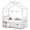 Lit D'enfant Avec Un Tiroir Blanc Pin Massif 70x140 Cm 1 Lit D'enfant Avec Un Tiroir Blanc Pin Massif 70x140 Cm -Lexibook Magasin lit d enfant avec un tiroir blanc pin massif 70x140 cm 3666722779005 997580