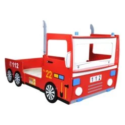 Lit D'Enfant Camion De Pompier 200 X 90 Cm Avec Matelas -Lexibook Magasin lit d enfant camion de pompier 200 x 90 cm avec matelas 8718475898337 633988