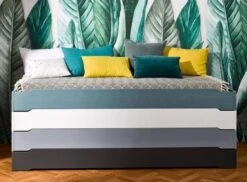 Lit Enfant 90x190 Cm Pin Massif Gris Lokka -Lexibook Magasin lit enfant 90x190 cm pin massif gris lokka 3700429624227 654103