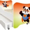 Lit Enfant à Tiroir Et Matelas 70x140 Cm Panda