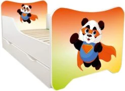 Lit Enfant à Tiroir Et Matelas 70x140 Cm Panda -Lexibook Magasin lit enfant a tiroir et matelas 70x140 cm panda 5902533410224 569671