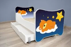 Lit Enfant à Tiroir Et Matelas 70x140 Cm Teddy Dort -Lexibook Magasin lit enfant a tiroir et matelas 70x140 cm teddy dort 5902533410293 569645