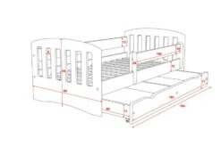 Lit Enfant Avec Barrière De Sécurité Amovible Vert Klaky -Lexibook Magasin lit enfant avec barriere de securite amovible vert klaky 3666722173735 1223787