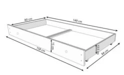 Lit Enfant Avec Tiroirs De Rangement Bois Blanc 80x160 Cm Petit Coeur Rose Kelly -Lexibook Magasin lit enfant avec tiroirs de rangement bois blanc 80x160 cm petit coeur rose kelly 3666722947046 1509757