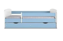 Lit Enfant Bleu Avec Sommiers Et Barrière De Sécurité Amovible Drimy -Lexibook Magasin lit enfant bleu avec sommiers et barriere de securite amovible drimy 3666722169820 1235791