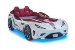 Lit Enfant De Voiture Blanche De Sport GTE 90x190 Cm 6 Lit Enfant De Voiture Blanche De Sport GTE 90x190 Cm -Lexibook Magasin lit enfant de voiture blanche de sport gte 90x190 cm 8681875092301 1521686