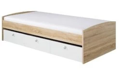 Lit Enfant Transformable Chêne De Sonoma Et Blanc Alpin Target