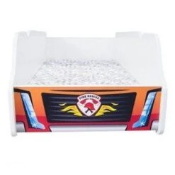 Lit Enfant Truck Pompier 70x140 Cm - Sommier Et Matelas Inclus -Lexibook Magasin lit enfant truck pompier 70x140 cm sommier et matelas inclus 5902533410507 391806
