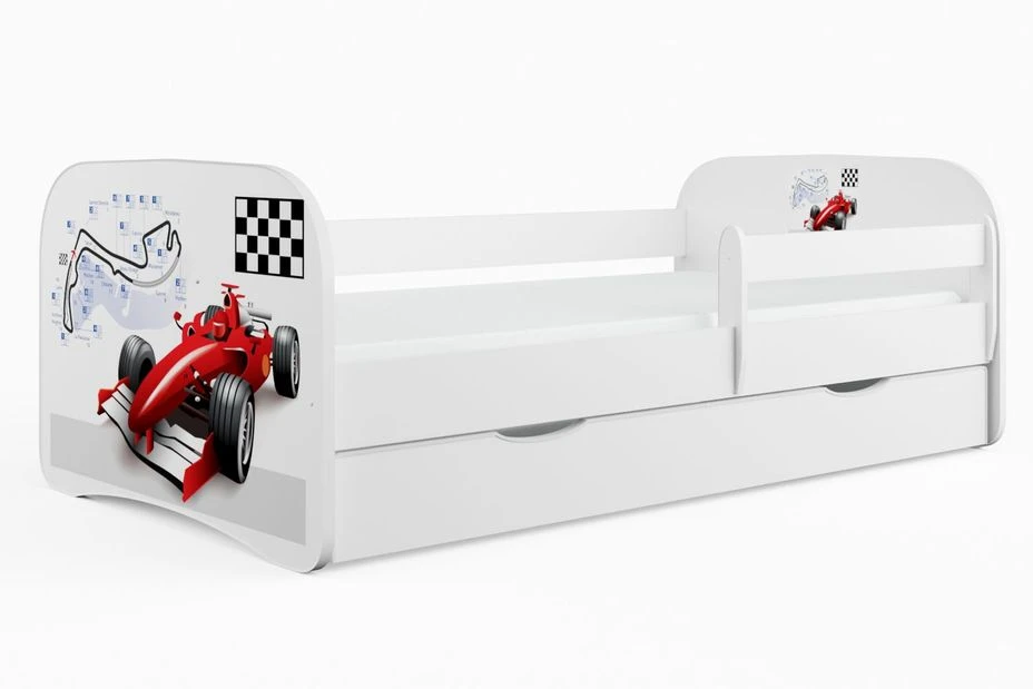 Lit Enfant Voiture De Course Avec Sommiers Et Barrière De Sécurité Amovible Drimy 3 Lit Enfant Voiture De Course Avec Sommiers Et Barrière De Sécurité Amovible Drimy