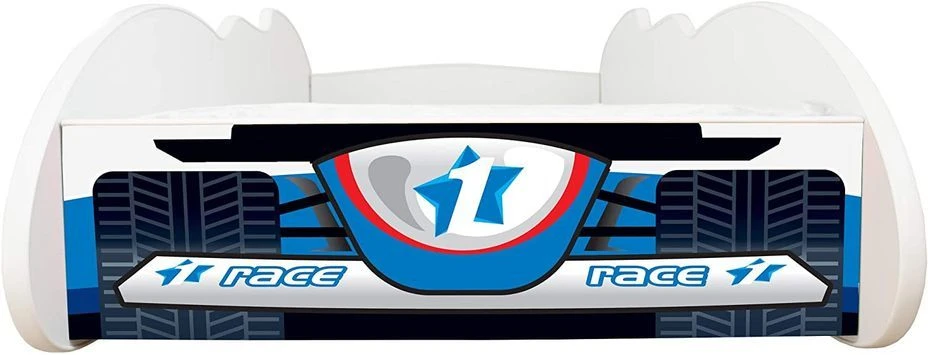 Lit Enfant Voiture F1 Blue Bird Bleu 70x140 Cm - Sommier Et Matelas Inclus 8 Lit Enfant Voiture F1 Blue Bird Bleu 70x140 Cm - Sommier Et Matelas Inclus – Image 6