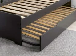 Lit Gigogne 90x190 Cm Bois Anthracite Féroé -Lexibook Magasin lit gigogne 90x190 cm bois anthracite feroe 3700429609699 655578