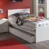 Lit Gigogne Bois Laqué Blanc Milani 90x200 Cm -Lexibook Magasin lit gigogne bois laque blanc milani 90x200 cm 92470