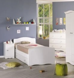 Lit Junior Folio Blanc Sauthon 90x190 -Lexibook Magasin lit junior folio blanc sauthon 90x190 3500760023181 22742