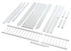 Lit Mezzanine Transformable Hêtre Massif Laqué Blanc Rocky 70 -Lexibook Magasin lit mezzanine transformable hetre massif laque blanc rocky 70 4042219149909 351691