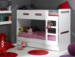 Lit Superposable Modulable Blanc Solly 90x200cm 13 Lit Superposable Modulable Blanc Solly 90x200cm -Lexibook Magasin lit superposable modulable blanc solly 90x200cm 219399