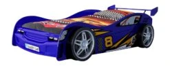 Lit Voiture Bleu Race