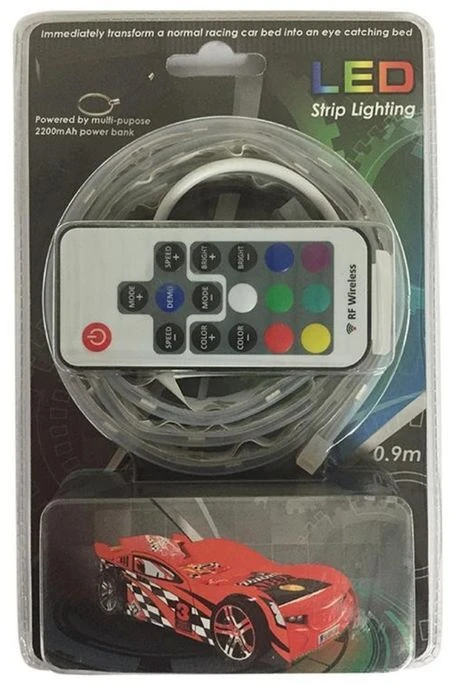 Lit Voiture Bleu Race 5 Lit Voiture Bleu Race – Image 3