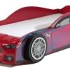 Lit Voiture De Course 90x200 Cm Bois Rouge Panther -Lexibook Magasin lit voiture de course 90x200 cm bois rouge car beds 5420070225908 271598