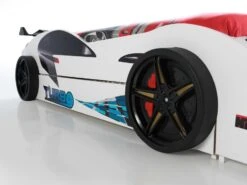 Lit Voiture De Course Double Couchage 90x190 Cm Racing Blanc -Lexibook Magasin lit voiture de course double couchage 90x190 cm racing blanc 3666722819213 568965