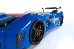 Lit Voiture De Course Road Bleu à Led 90x190 Cm -Lexibook Magasin lit voiture de course road bleu a led 90x190 cm 568948