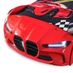 Lit Voiture De Course Turbo V1 Rouge 90x190 Cm -Lexibook Magasin lit voiture de course turbo v1 rouge 90x190 cm 1213861