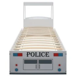 Lit Voiture De Police Avec Matelas Pour Enfants 90x200cm 7 Zone 2 -Lexibook Magasin lit voiture de police avec matelas pour enfants 90x200cm 7 zone 3666722937726 1493866