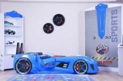 Lit Voiture De Sport Bleu à Led Avec Effets Sonores Competition 90x190 Cm -Lexibook Magasin lit voiture de sport bleu a led avec effets sonores competition 90x190 cm 3666722818698 1465867