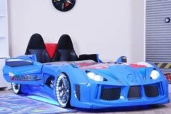 Lit Voiture De Sport Bleu à Led Avec Effets Sonores Competition 90x190 Cm -Lexibook Magasin lit voiture de sport bleu a led avec effets sonores competition 90x190 cm 3666722818698 568237