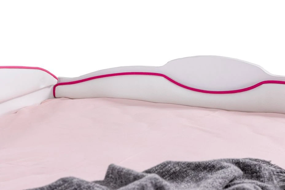 Lit Voiture Pour Fille Lover Rose à Led Et Bruitage 90x190 Cm 9 Lit Voiture Pour Fille Lover Rose à Led Et Bruitage 90x190 Cm – Image 7