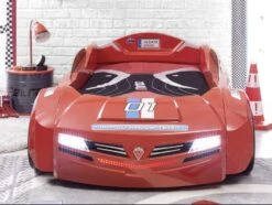 Lit Voiture Rouge Avec Phares Bruitages Et Télécommande Karting 90x190 Cm -Lexibook Magasin lit voiture rouge avec phares bruitages et telecommande karting 90x190 cm 3666722937733 1501437