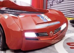 Lit Voiture Rouge Avec Phares Bruitages Et Télécommande Karting 90x190 Cm -Lexibook Magasin lit voiture rouge avec phares bruitages et telecommande karting 90x190 cm 3666722937733 1501442