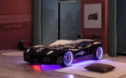 Lit Voiture Turbo V7 Noir à Led -Lexibook Magasin lit voiture turbo v7 noir a led 3666722819176 1466321